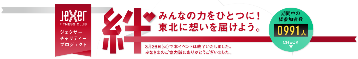 絆 みんなの力をひとつに！東北に想いを届けよう。