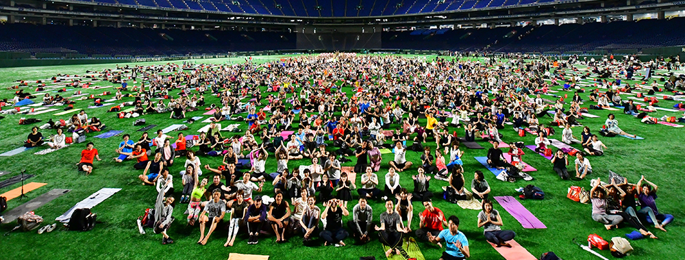 Jexer Tokyo Dome Night Yoga 2019 報告ページ