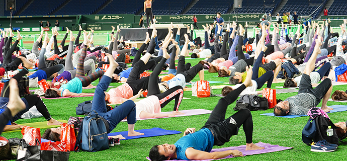 JEXER TOKYO DOME NIGHT YOGA 2019 報告ページ